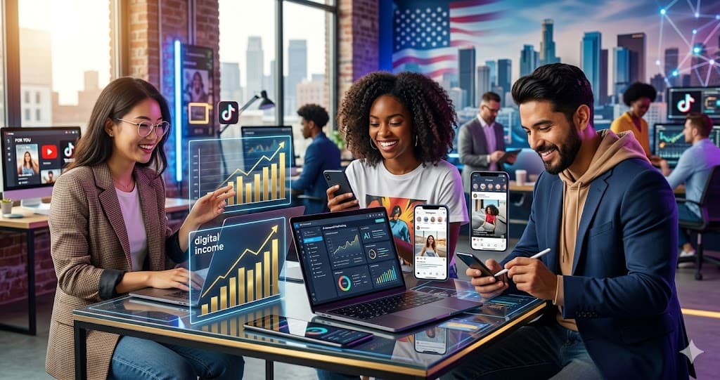 Making Money Online USA 2026: The AI & Gen Z Revolution