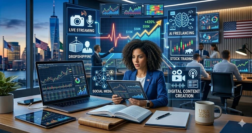 2026’s Earning Pulse: Current Opportunities to Make Money Online in the USA