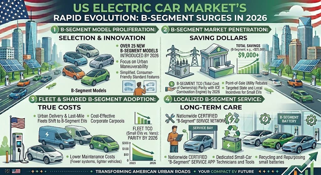 US Electric Car Market’s Rapid Evolution: B-Segment Surges in 2026
