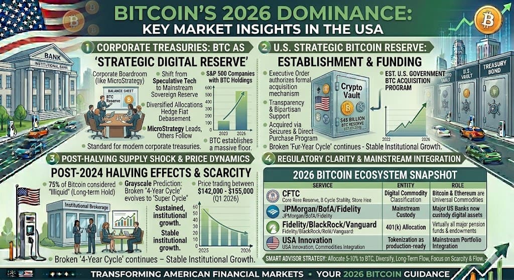 Bitcoin’s 2026 Dominance: Key Market Insights in the USA